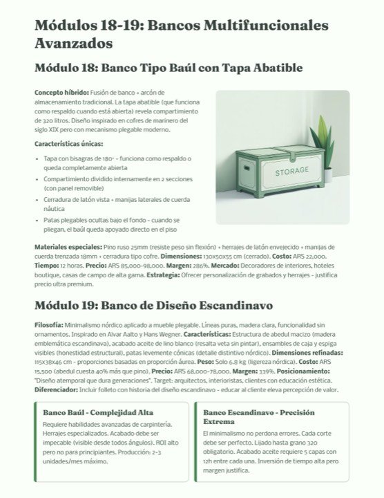 Banco de diseño escandinavo